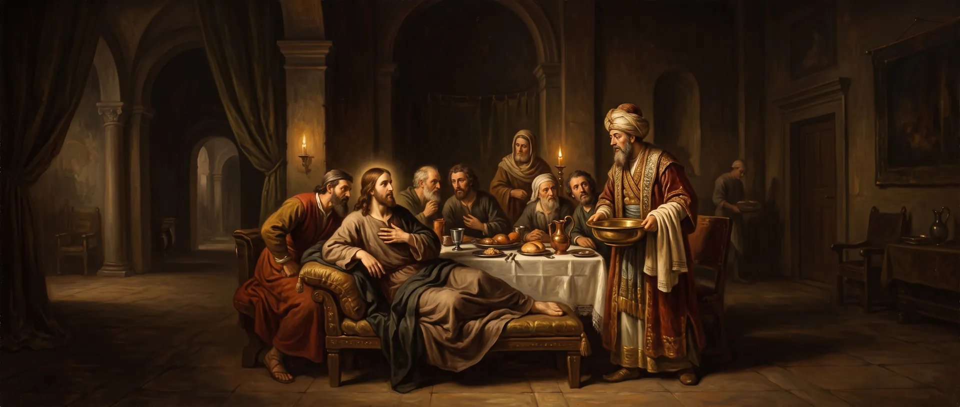 Iesus in domo pharisaei