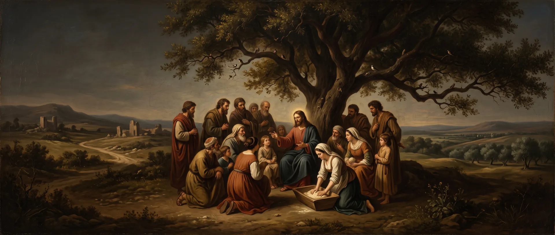 Granum sinapis et fermentum