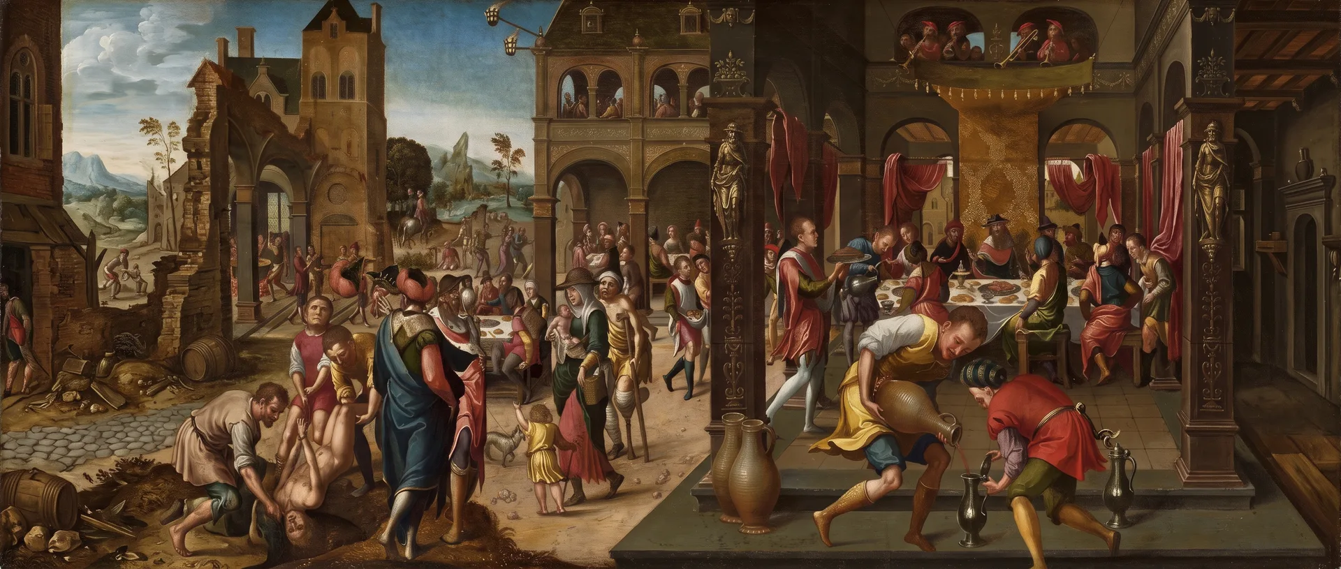 La parábola del gran banquete